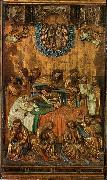 Master Francke Central panel of inner wings in Barbara-altar oil painting